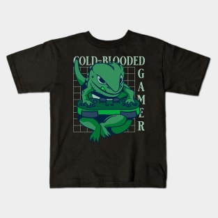 Cold blooded gamer Kids T-Shirt